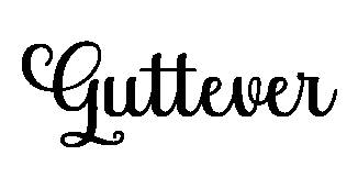 Guttever font image