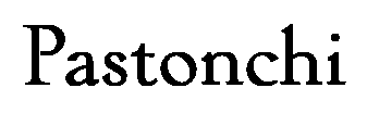 Pastonchi font image