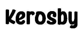 Kerosby font image