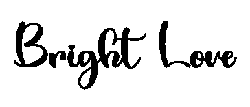 Bright Love font image