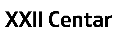 XXII Centar font image