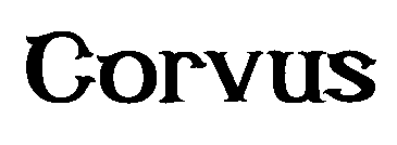 Corvus font image