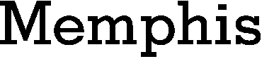 Memphis font image