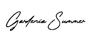Gardenia Summer font image
