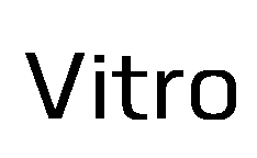 Vitro font image