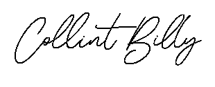 Collint Billy font image