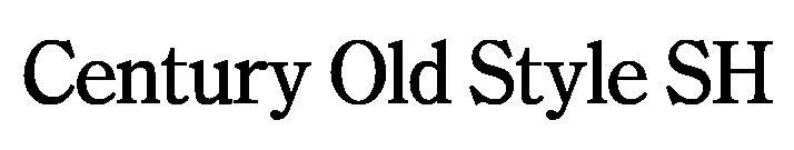 Century Old Style SH font image