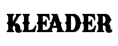 Kleader font image